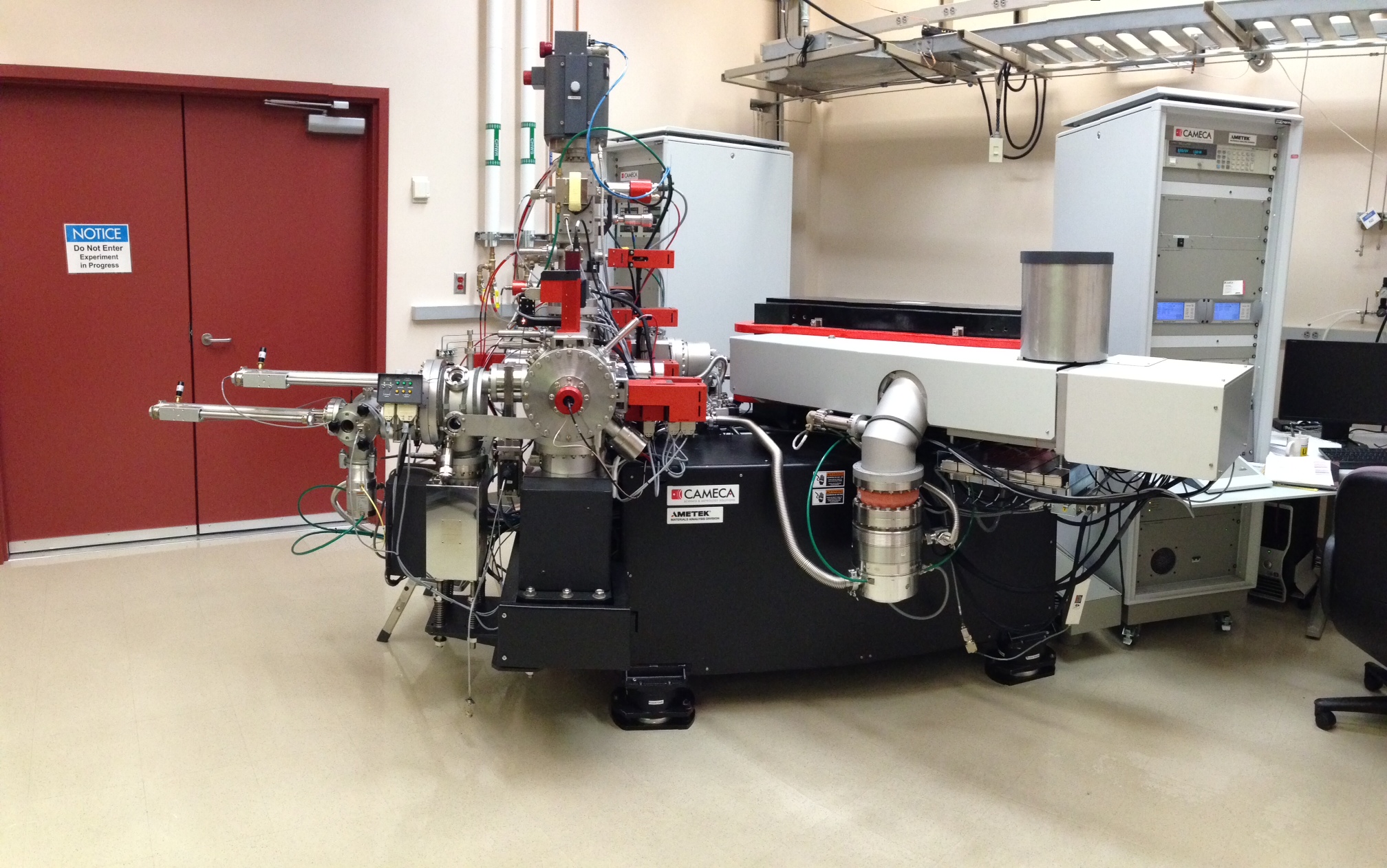 This is the nanoSIMS instrument at the EMSL.